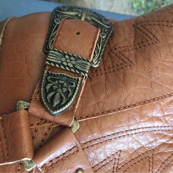 Carlos by Carlos Santana Marlene Western Leather Boot Cognac - Picture 11 of 15